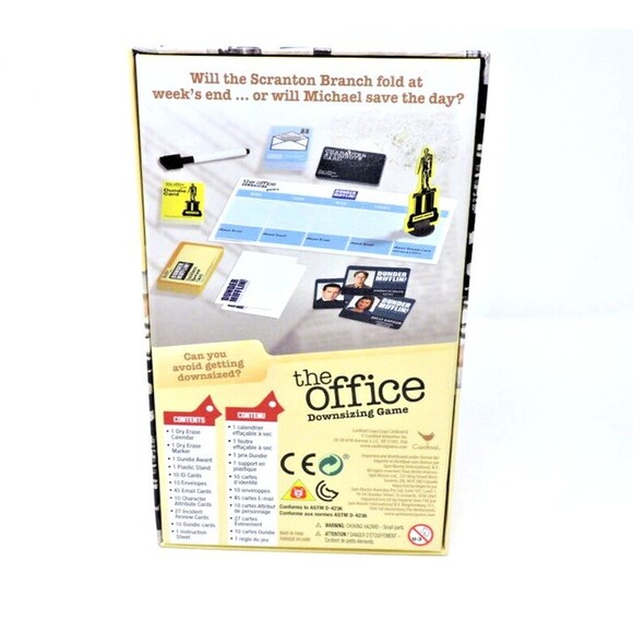 NBC The Office Downsizing Game Cardinal Games Michael Scranton Branch Game Night - Picture 5 of 5